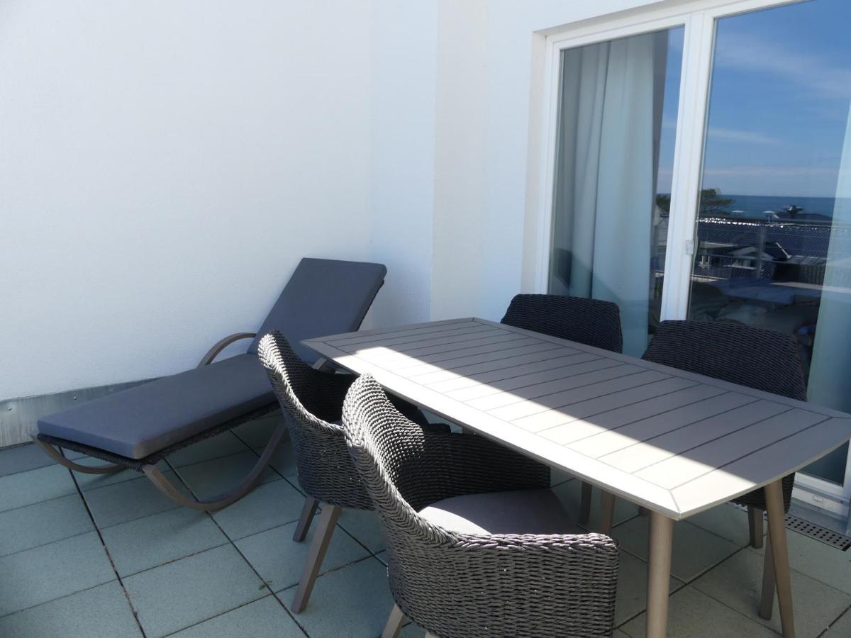Strandnahe Fewos Mit Meerblick Und Dachterrasse, Residenz Bel Vital - Kategorie E Остзебад Бинц Номер фото