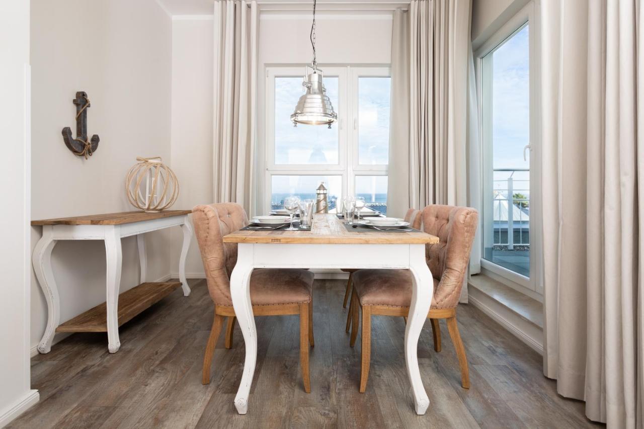 Strandnahe Fewos Mit Meerblick Und Dachterrasse, Residenz Bel Vital - Kategorie E Остзебад Бинц Номер фото