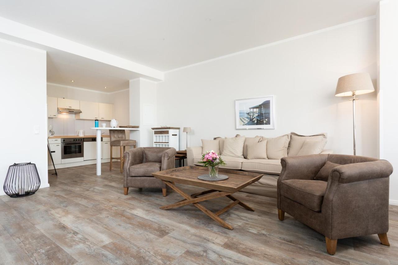 Strandnahe Fewos Mit Meerblick Und Dachterrasse, Residenz Bel Vital - Kategorie E Остзебад Бинц Номер фото