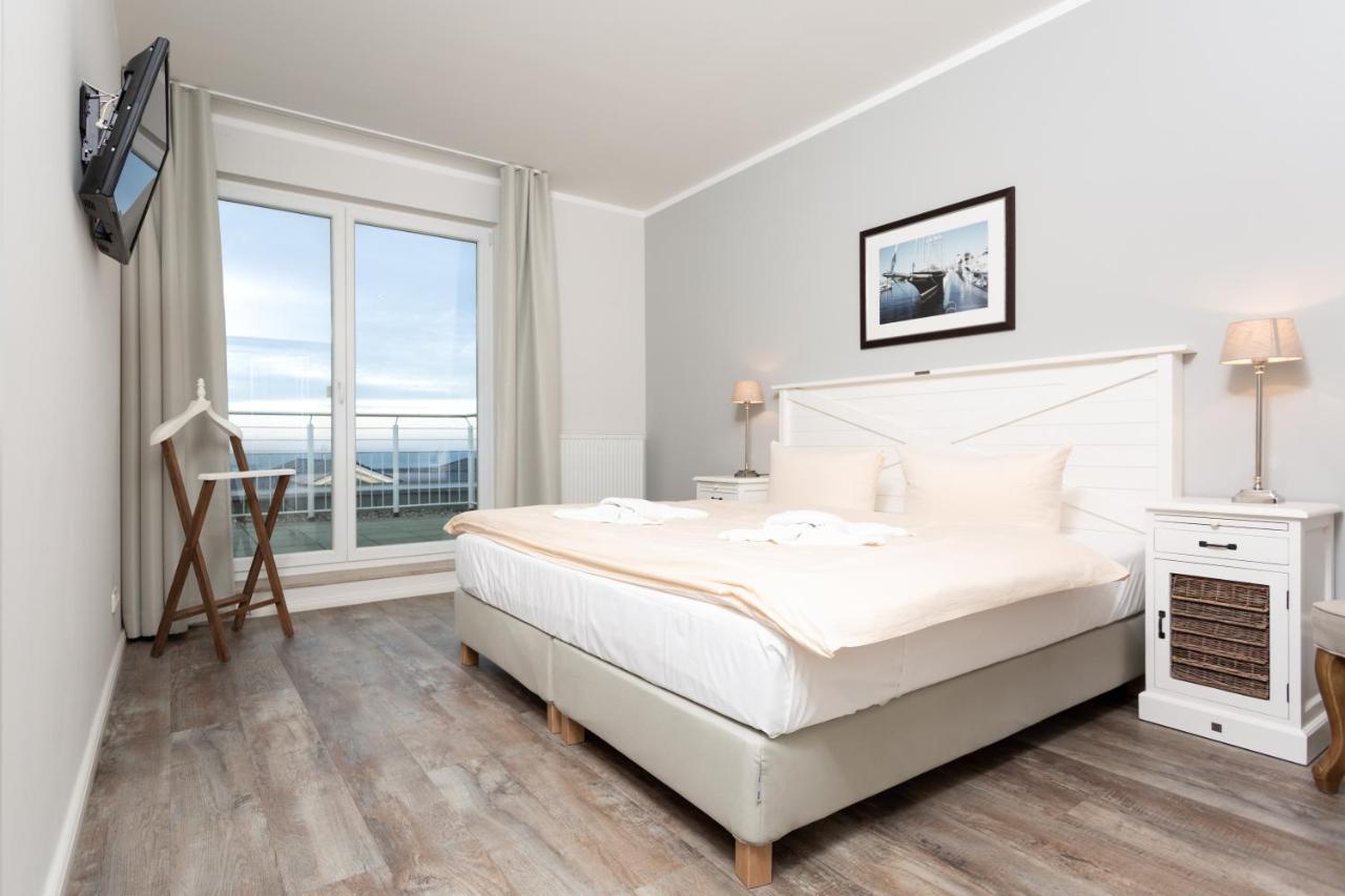 Strandnahe Fewos Mit Meerblick Und Dachterrasse, Residenz Bel Vital - Kategorie E Остзебад Бинц Номер фото