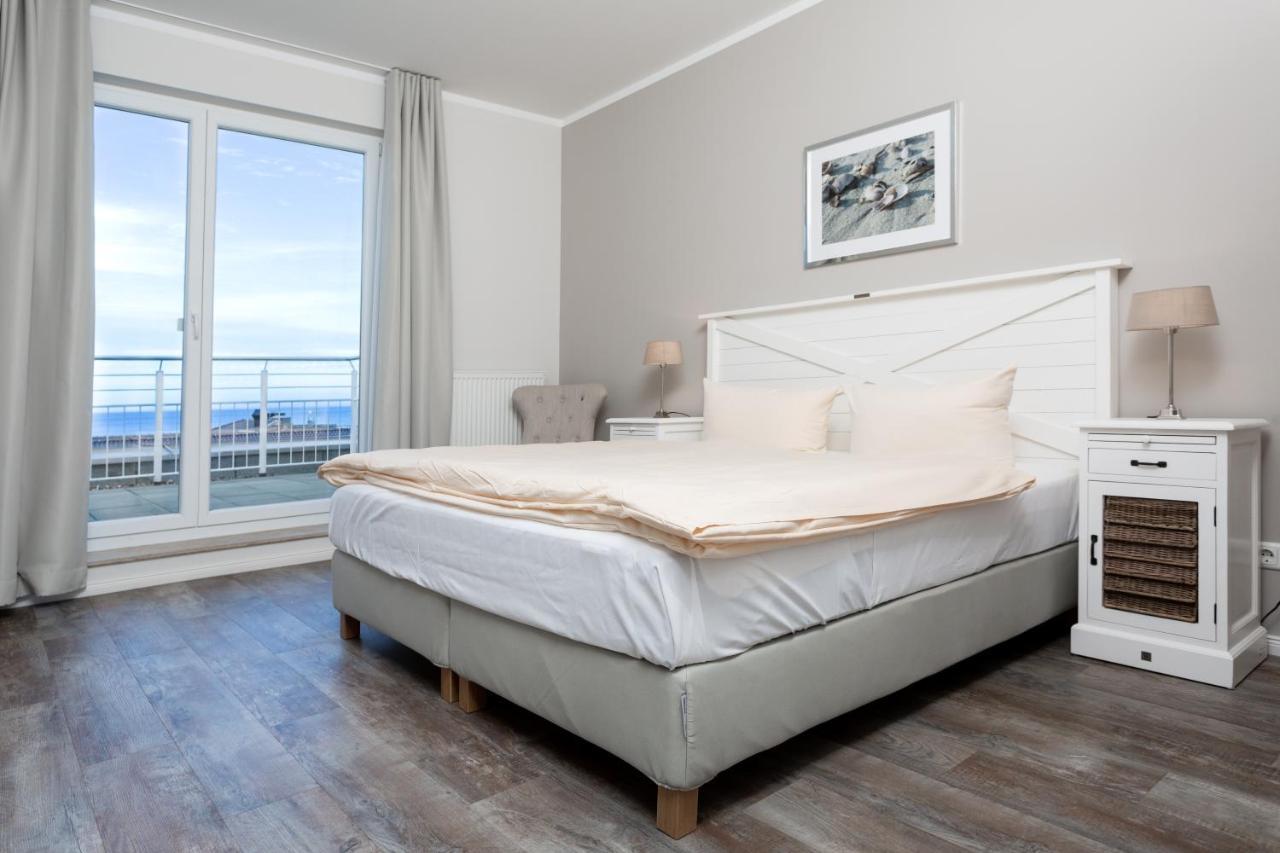 Strandnahe Fewos Mit Meerblick Und Dachterrasse, Residenz Bel Vital - Kategorie E Остзебад Бинц Номер фото