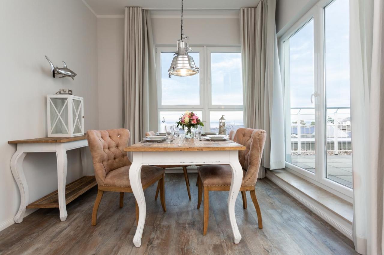 Strandnahe Fewos Mit Meerblick Und Dachterrasse, Residenz Bel Vital - Kategorie E Остзебад Бинц Номер фото