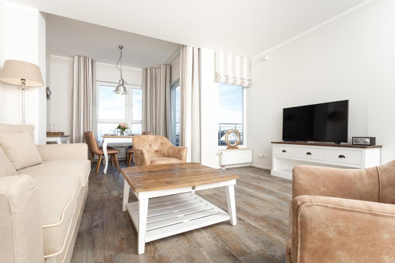 Strandnahe Fewos Mit Meerblick Und Dachterrasse, Residenz Bel Vital - Kategorie E Остзебад Бинц Номер фото