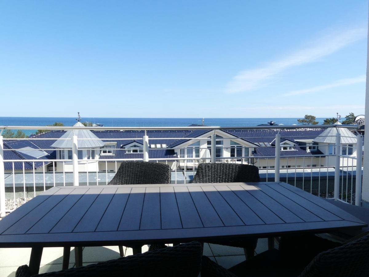 Strandnahe Fewos Mit Meerblick Und Dachterrasse, Residenz Bel Vital - Kategorie E Остзебад Бинц Номер фото